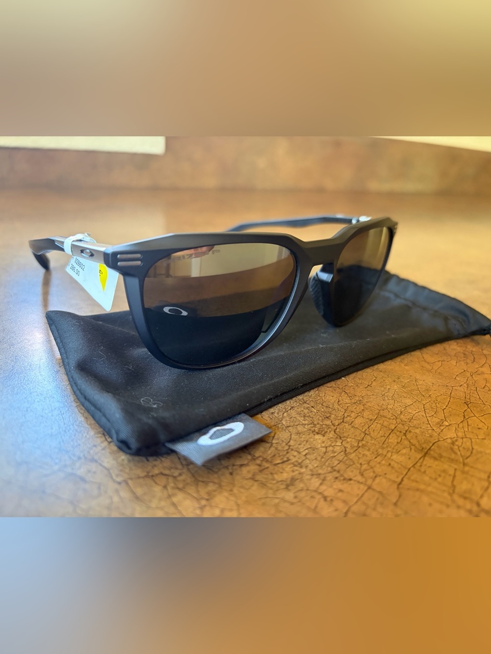 Oakley Thurso Sunglasses Matte Black Prizm Polarized NWT